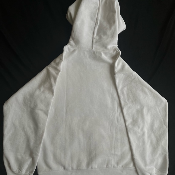 Sp5der OG Rhinestone Logo Hoodie White Size Small - Picture 2 of 3